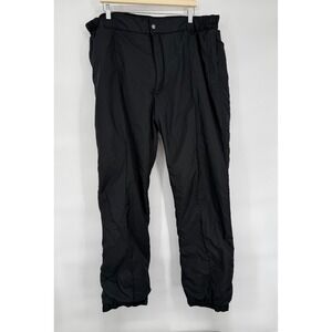 Chalet Mens Sz 3XL Black Ski Snow Pants Waterproof Insulated Winter Warm Outdoor